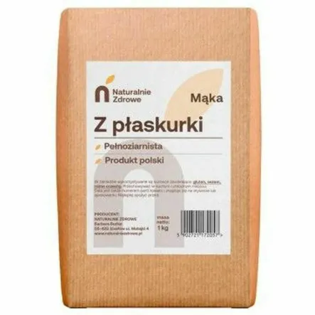 Mąka z Płaskurki Pełnoziarnista Typ 2000 1 kg - Naturalnie Zdrowe