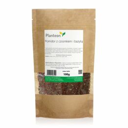 Pomidor z Czosnkiem i Bazylią 100 g - Planteon