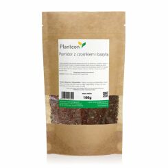 Pomidor z Czosnkiem i Bazylią 100 g - Planteon