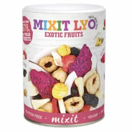Egzotyczny Mix - Chrupiące Owoce (Owoce Liofilizowane) 110 g - Mixit