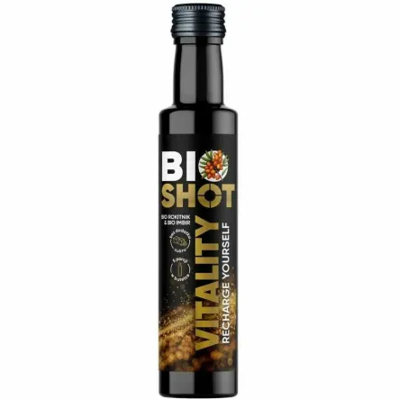 Shot Vitality XXL z Rokitnika i Imbiru Bio 250 ml - A To Dobre!