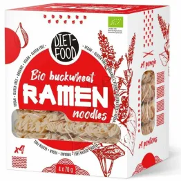 Makaron Gryczany Soba Ramen Bezglutenowy Bio 280 g (4x 70 g) - Diet Food