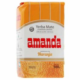 Yerba Mate Amanda Naranja Pomarańczowa 500 g