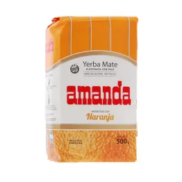 Yerba Mate Amanda Pomarańczowa 500 g 