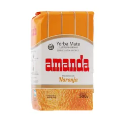 Yerba Mate Amanda Pomarańczowa 500 g 