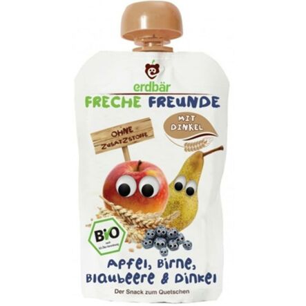 Mus Gruszka, Borówka, Orkisz 100 g Eko Erdbar