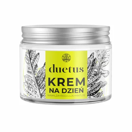 Krem na Dzień (Nawilża, Reguluje, Matuje) 50 ml - DUETUS