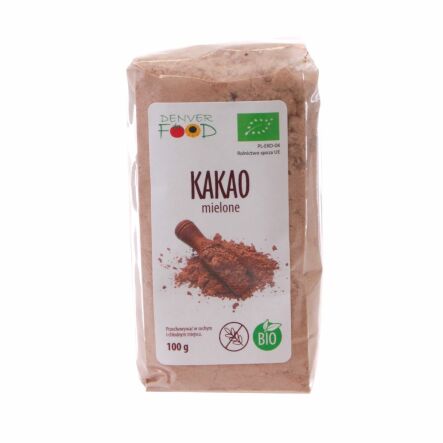 Kakao Mielone Bezglutenowe Bio 100 g - Denver
