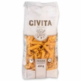 Makaron Kukurydziany Penne Bezglutenowy 450 g - Civita