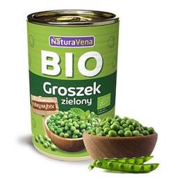 Groszek Zielony Bio 240 g / 400 g - NaturaAvena