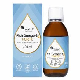 Fish Omega 3 FORTE 50/25 Trójglicerydy 200 ml - Aliness