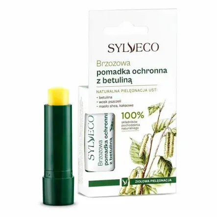 Brzozowa Pomadka Ochronna z Betuliną 4,6 g - Sylveco