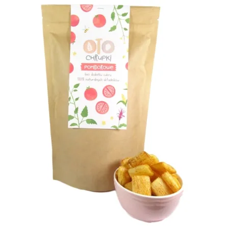 OTO Chrupki Pomidorowe 80 g - Otolandia