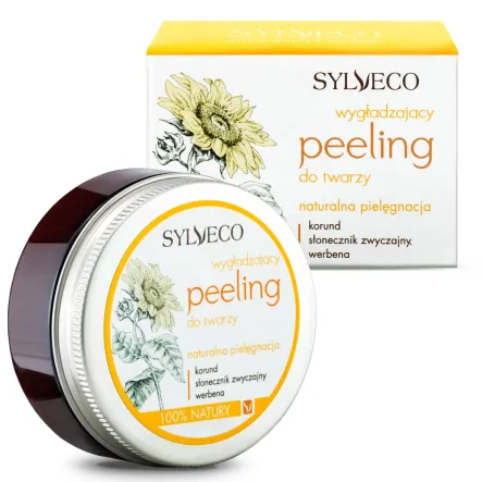 Wygładzający Peeling do Twarzy 75 ml - SYLVECO - Przecena Krótka Data Minimalnej Trwałości