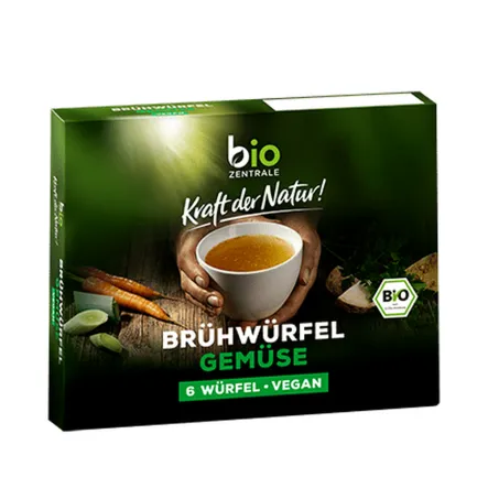 Kostki Warzywne 60 g Eko BioZentrale - Przecena Krótka Data Minimalnej Trwałości