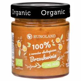 Brzoskwinia +Siemię Lniane Eko 200 g - Runoland