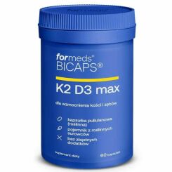 Bicaps Witaminy K2 D3 MAX 60 Kapsułek - Formeds