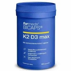 Bicaps Witaminy K2 D3 MAX 60 Kapsułek - Formeds