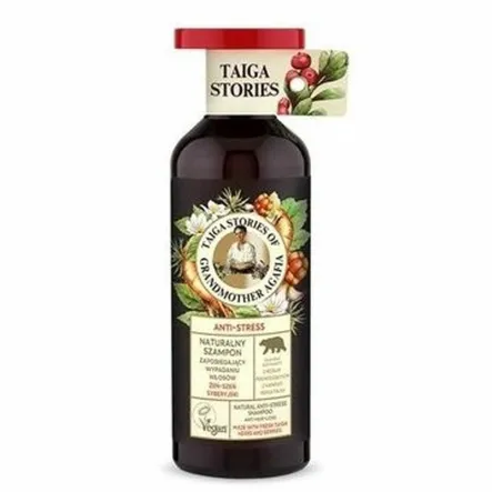 Naturalny Szampon do Włosów Zapobiegający Wypadaniu Żeń-Szeń Syberyjski 500 ml - Taiga Stories