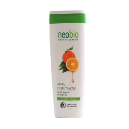 Żel Pod Prysznic Pomarańcza i Cytryna Eko 250 ml - Neobio