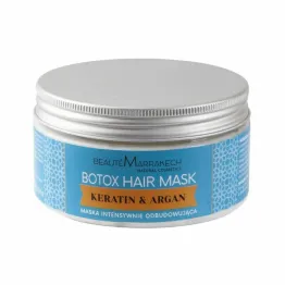 Maska BOTOX do Włosów Intensywnie Odbudowująca Keratin & Argan 300 g - Beaute Marrakech