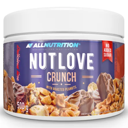 Krem Mleczno-Orzechowy Nutlove Crunch 500 g Allnutrition