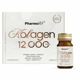 30 x Kolagen 12 000 MAX 30 ml - Pharmovit