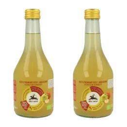 Zestaw 2 x Ocet Jabłkowy Niefiltrowany Niepasteryzowany Bio 500 ml - Alce Nero