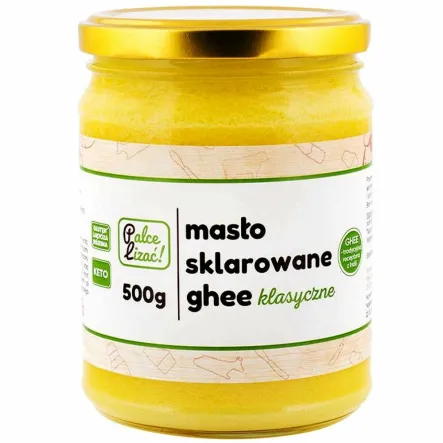 Masło Sklarowane Ghee Klasyczne 500 g - Palce Lizać