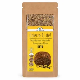 Mieszanka do Wypieku Chleba Bezglutenowego KETO 500 g - Pięć Przemian