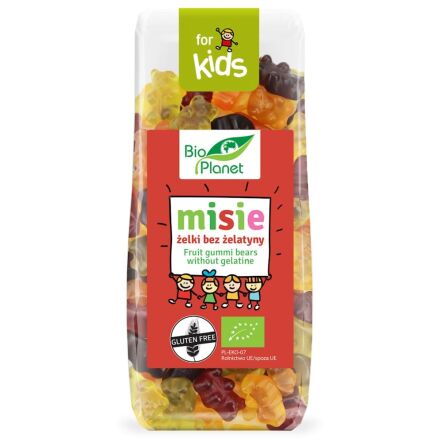 Żelki Misie bez Żelatyny Bio 100 g - Bio Planet