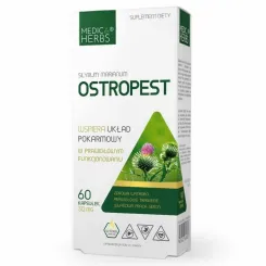 Ostropest Plamisty (Silybum Marianum) 60 Kapsułek - Medica Herbs
