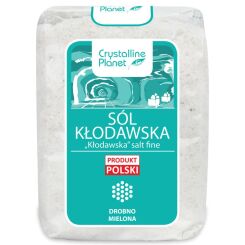 Sól Kłodawska Drobno Mielona 600 g - Crystalline Planet