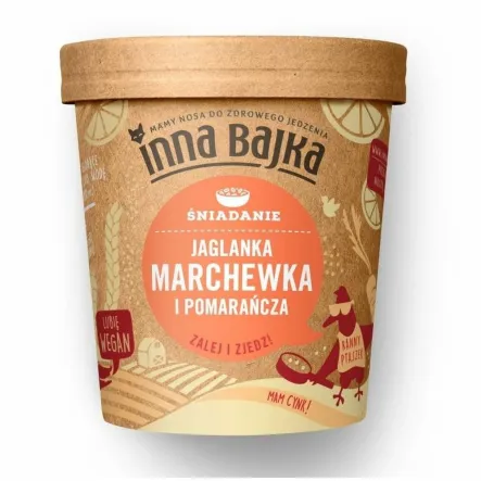 Jaglanka Marchewka i Pomarańcza 65 g - Inna Bajka