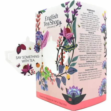 Zestaw Herbatek na Dzień Matki Bio 39 g (20x 1,7 g) - English Tea Shop (data: 06.01.2025)