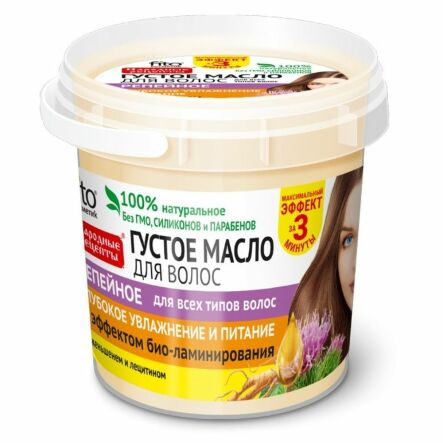 Gęsty Olejek do Włosów Łopianowy 155 ml Fitocosmetic - Wyprzedaż