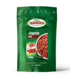 Jagody Goji Suszone Owoce 500 g - Targroch
