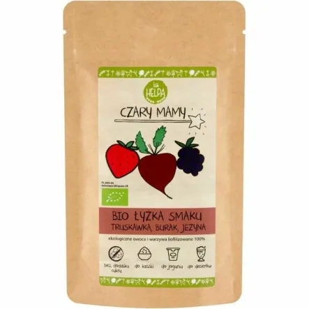 Łyżka Smaku - Truskawka, Burak, Jeżyna Bio 40 g - Czary Mamy