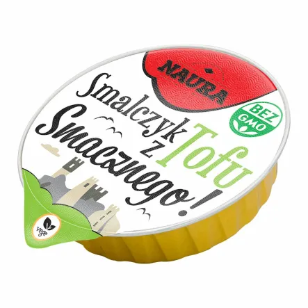 Smalczyk z Tofu 75 g - Naura - Przecena Krótka Data Minimalnej Trwałości