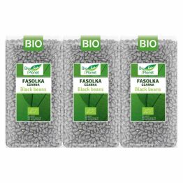 3 x Fasolka Czarna Bio 500 g - Bio Planet