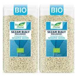 2 x Sezam Biały Niełuskany Bio 400 g - Bio Planet