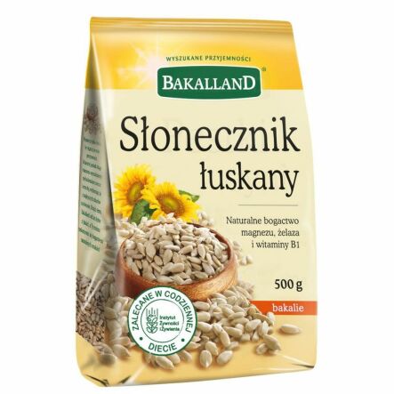 Słonecznik Łuskany 500 g - Bakalland