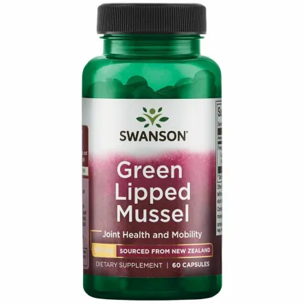 SWANSON Nowozelandzka Liofilizowana Zielona Małża 500 mg - Wyprzedaż