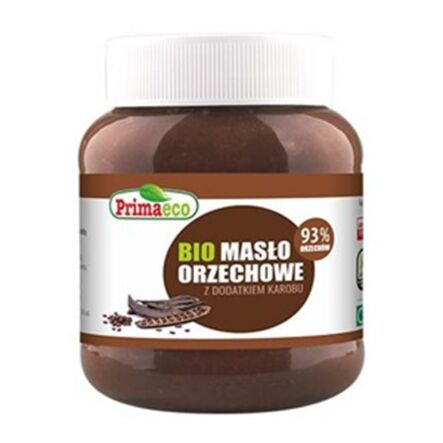Pasta Orzechowa z Karobem Bio 340 g - Primaeco