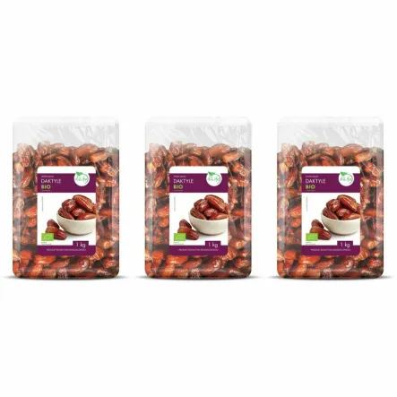 3 x Daktyle Suszone Bez Pestek Bio 1 kg - BioLife