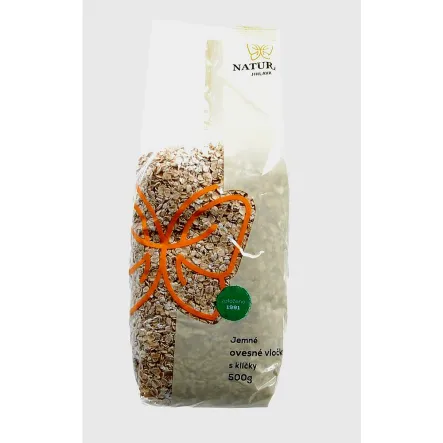 Płatki Owsiane z Zarodkami Bezglutenowe 500 g Natural