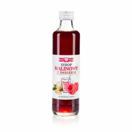 Syrop Malinowo - Imbirowy 315 g (250 ml) - Polska Róża