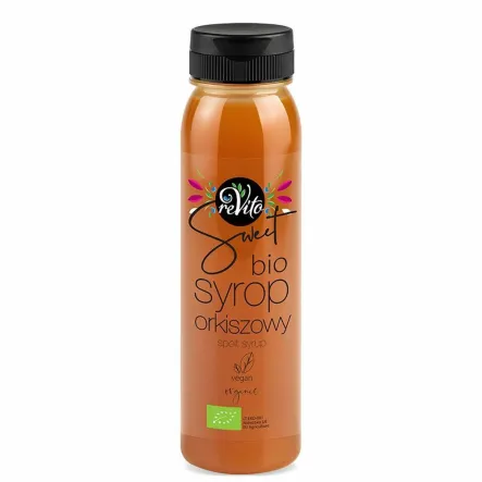Syrop Orkiszowy Bio 250 ml - Revito - Przecena Krótka Data Minimalnej Trwałości