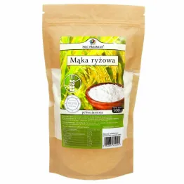Mąka Ryżowa Pełnoziarnista Bezglutenowa 500 g - Pięć Przemian