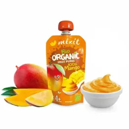 BIO Mus Owocowy 100% Mango Bez Dodatku Cukru 100 g - Mixit
